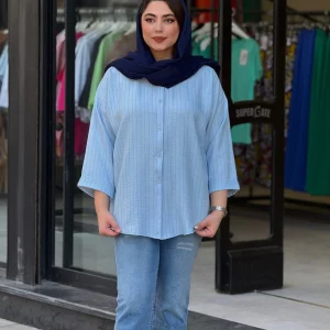 شومیز زنانه مدل تینا نیو سفید