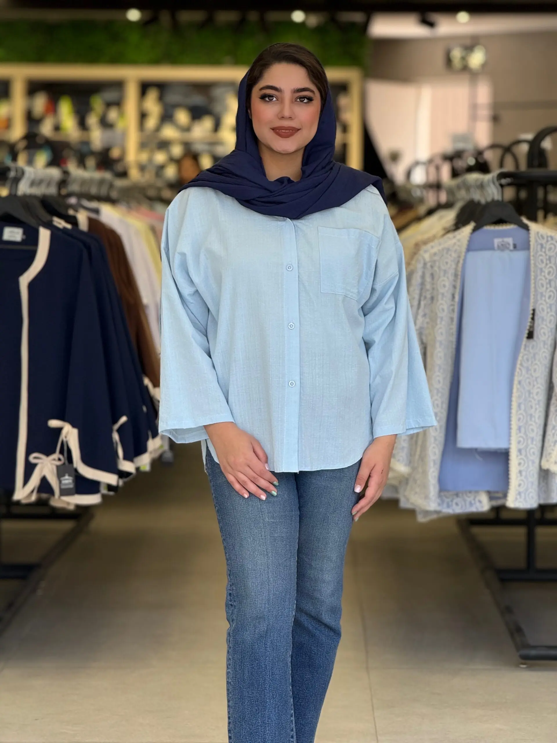 شومیز زنانه مدل پاریس کاهویی